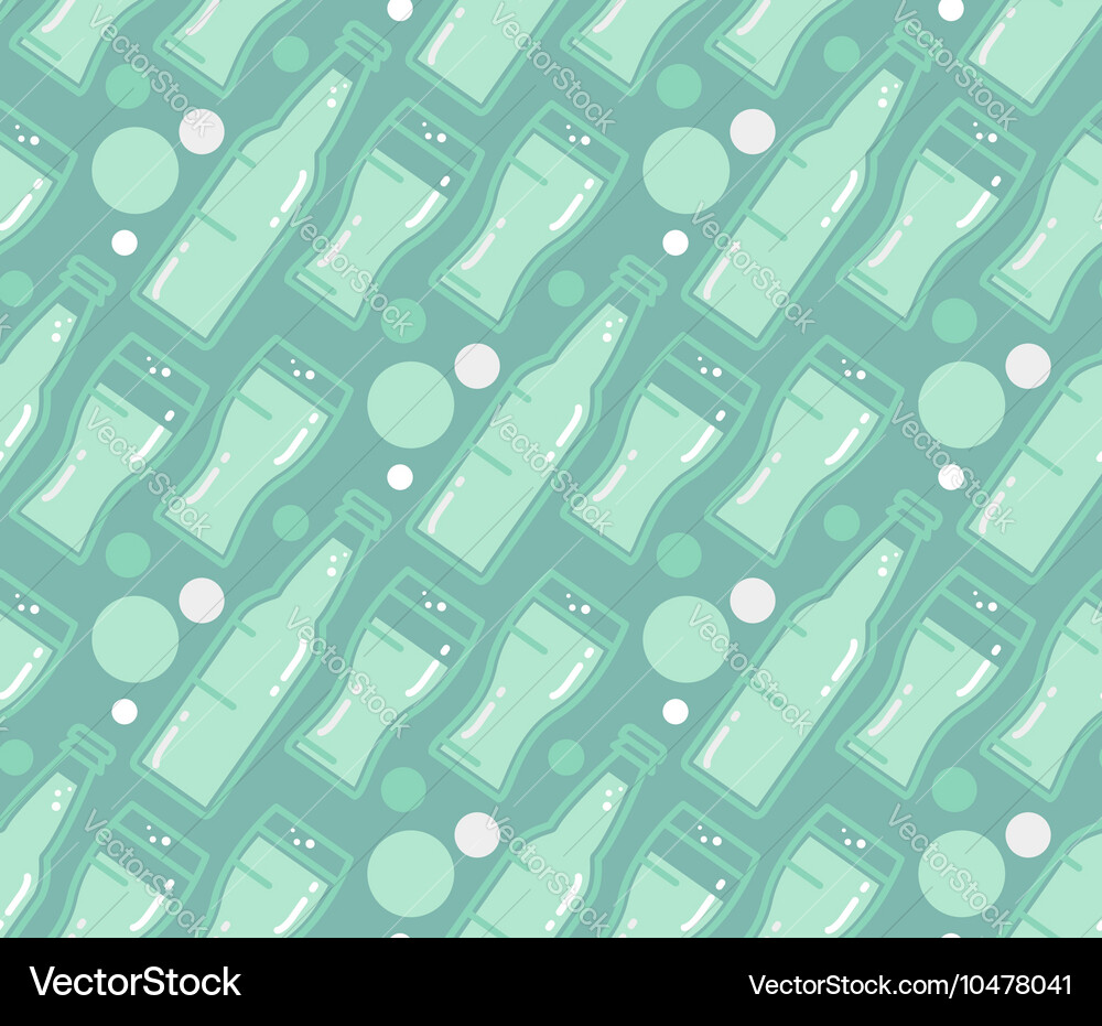Oktoberfest seamless pattern Royalty Free Vector Image