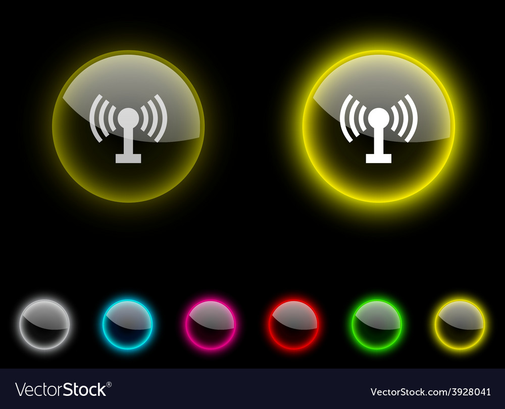 Radio button Royalty Free Vector Image - VectorStock