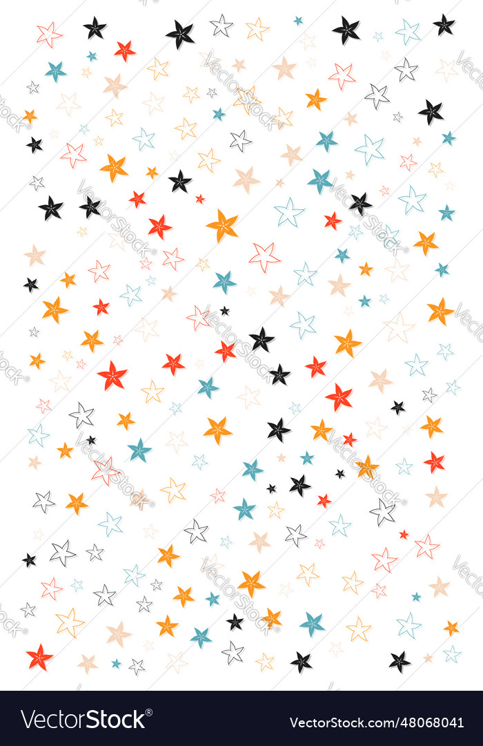 Seamless pattern with creative abstract shapes vector image Seamless pattern with creative abstract shapes