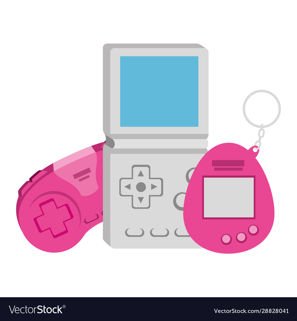 Set video game nineties with control