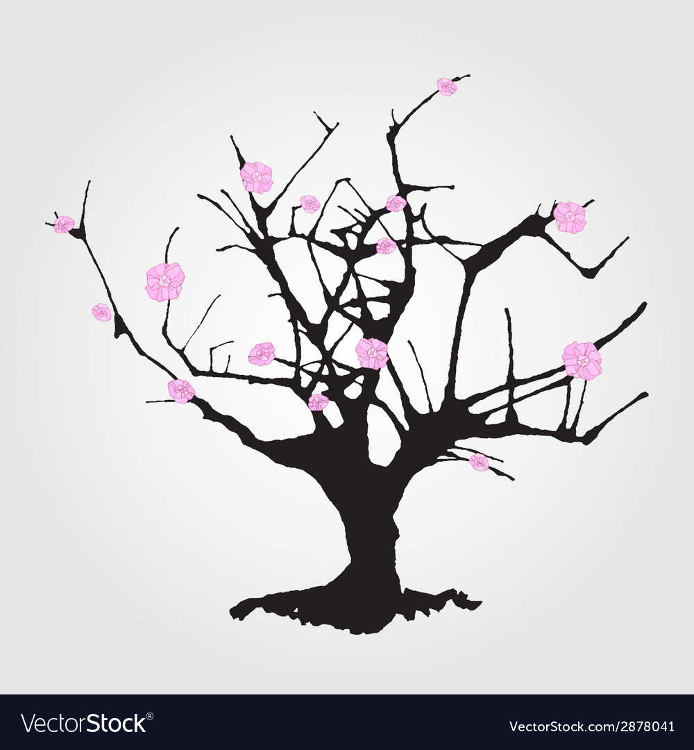 Tree in chinese style