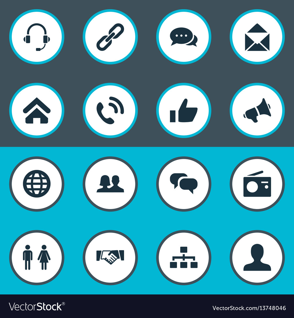 Network Icon Set - Communication & Connection