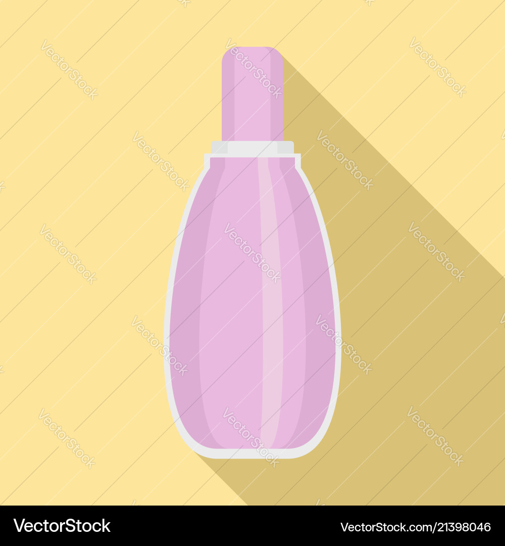 Perfume icon flat style Royalty Free Vector Image