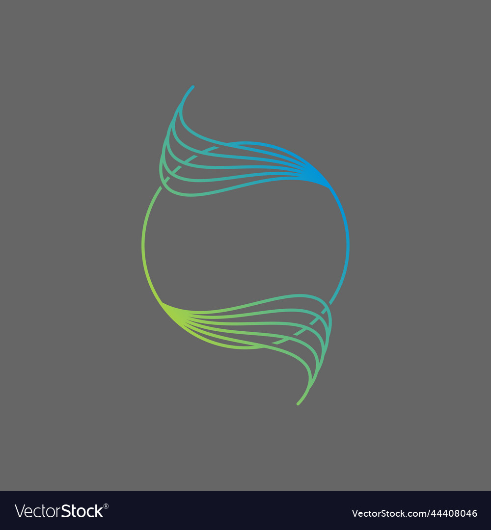 Reflection line attractive sound audio wave circle Vector Image Reflection line attractive sound audio wave circle