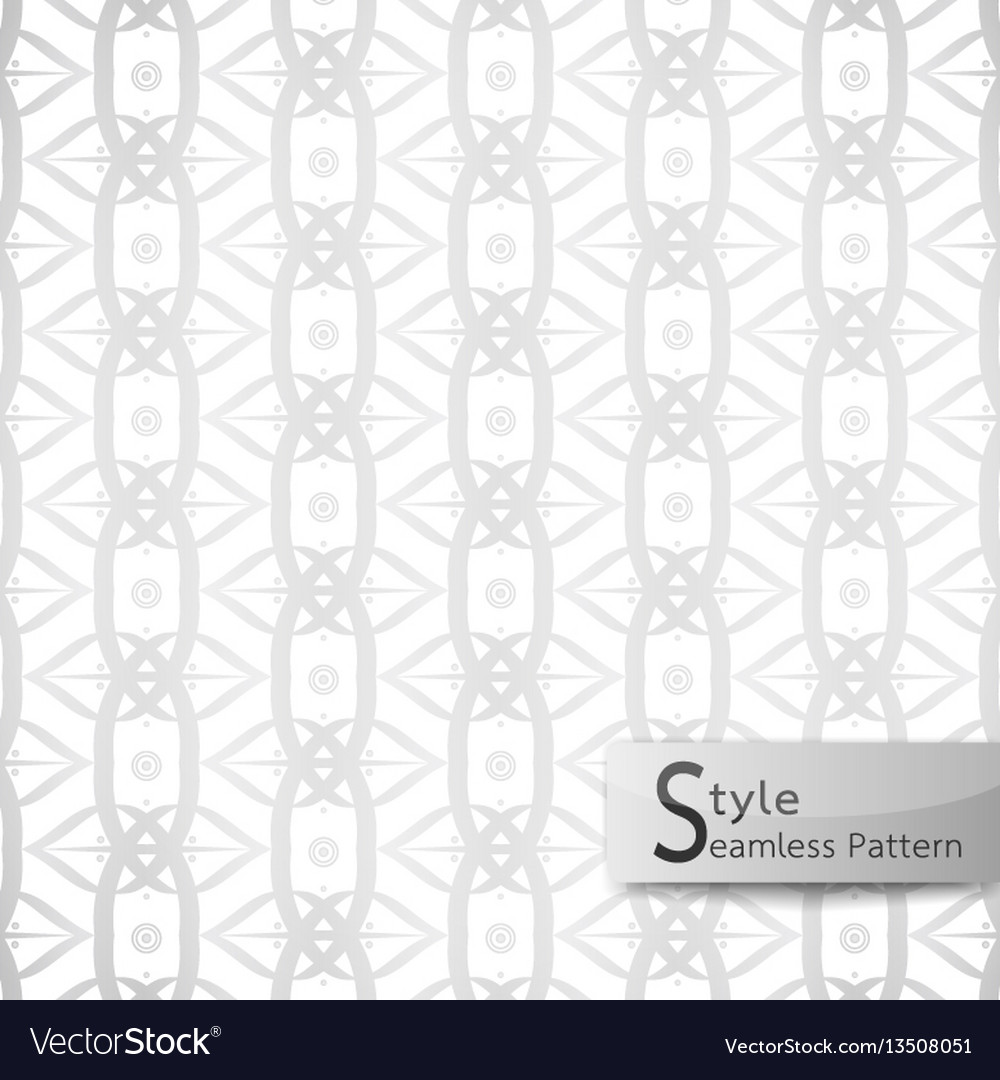Abstrakte nahtlose Muster Lotus Maschenband vector image Abstrakte nahtlose Muster Lotus Maschenband