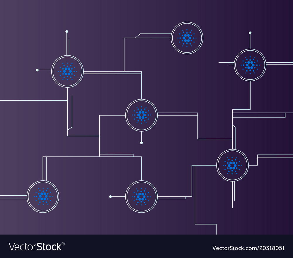 Blockchain cardano network circuit style