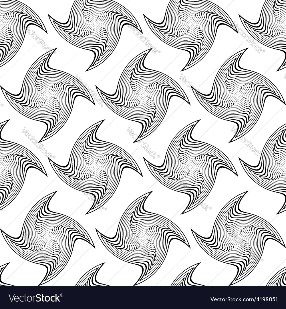 Design seamless vortex movement pattern