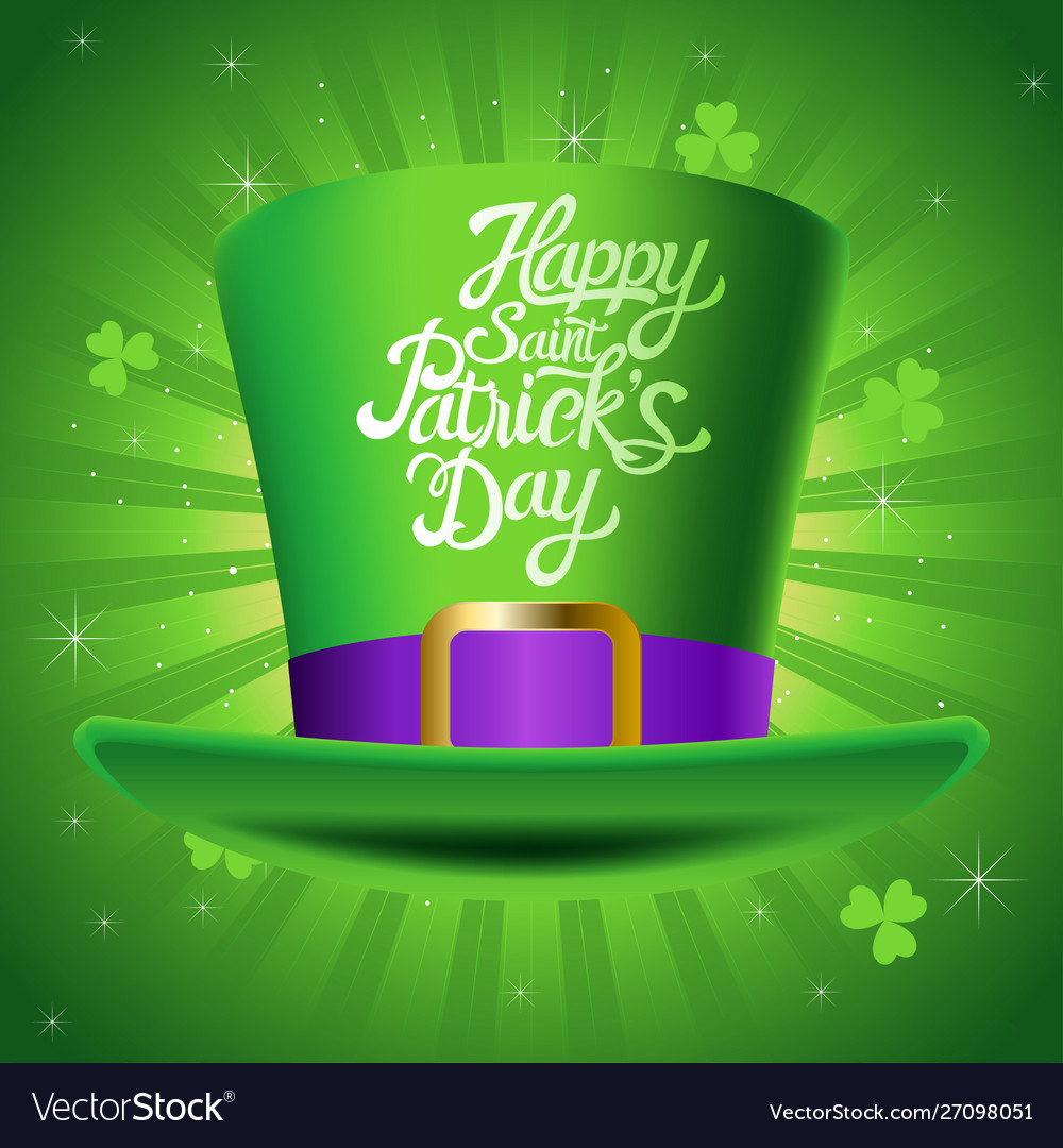 Happy Saint Patricks Day Royalty Free Vector Image