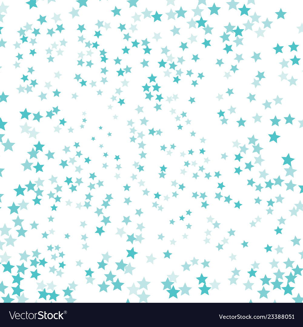 Star background confetti design pattern falling