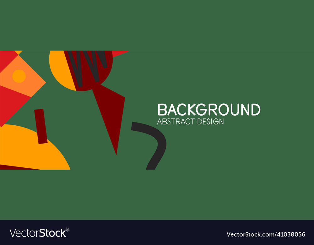 Abstract background with blocks lines geometric vector image Abstract background with blocks lines geometric