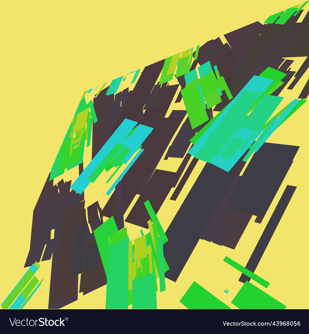 Design pattern square 3d
