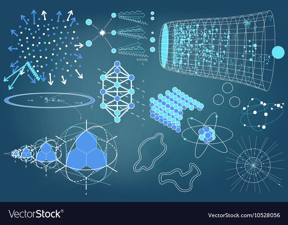 Elements symbols and schemes of physics