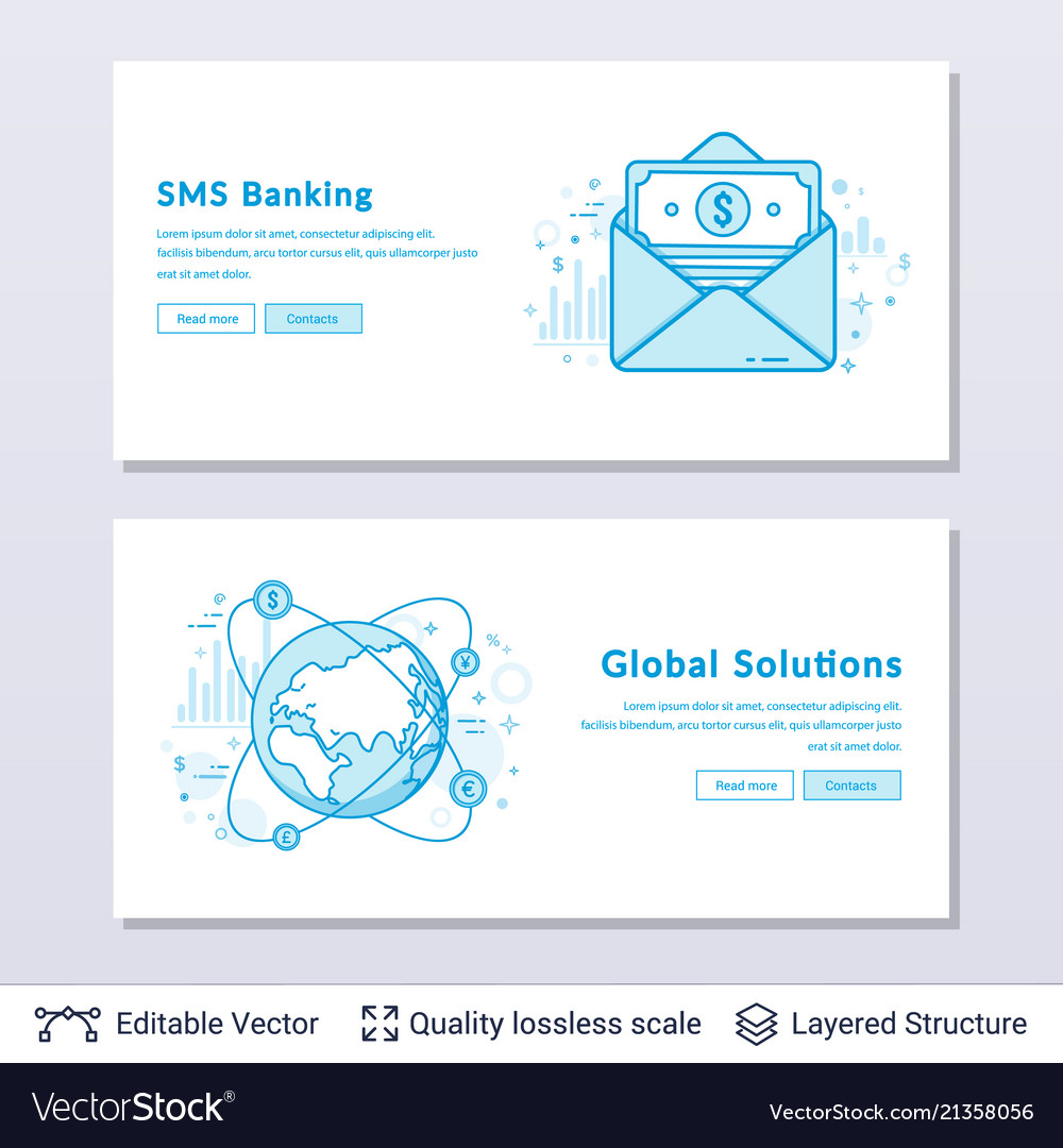 Globe and message symbols vector image Globe and message symbols