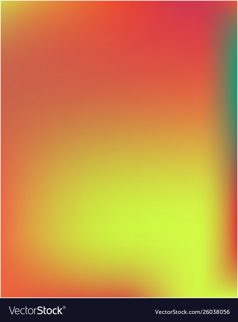 Gradient mesh painted in different colors