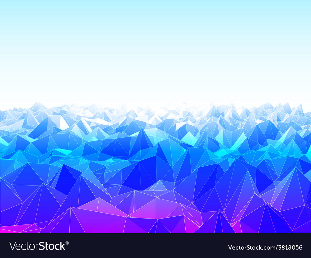 Low poly landscape