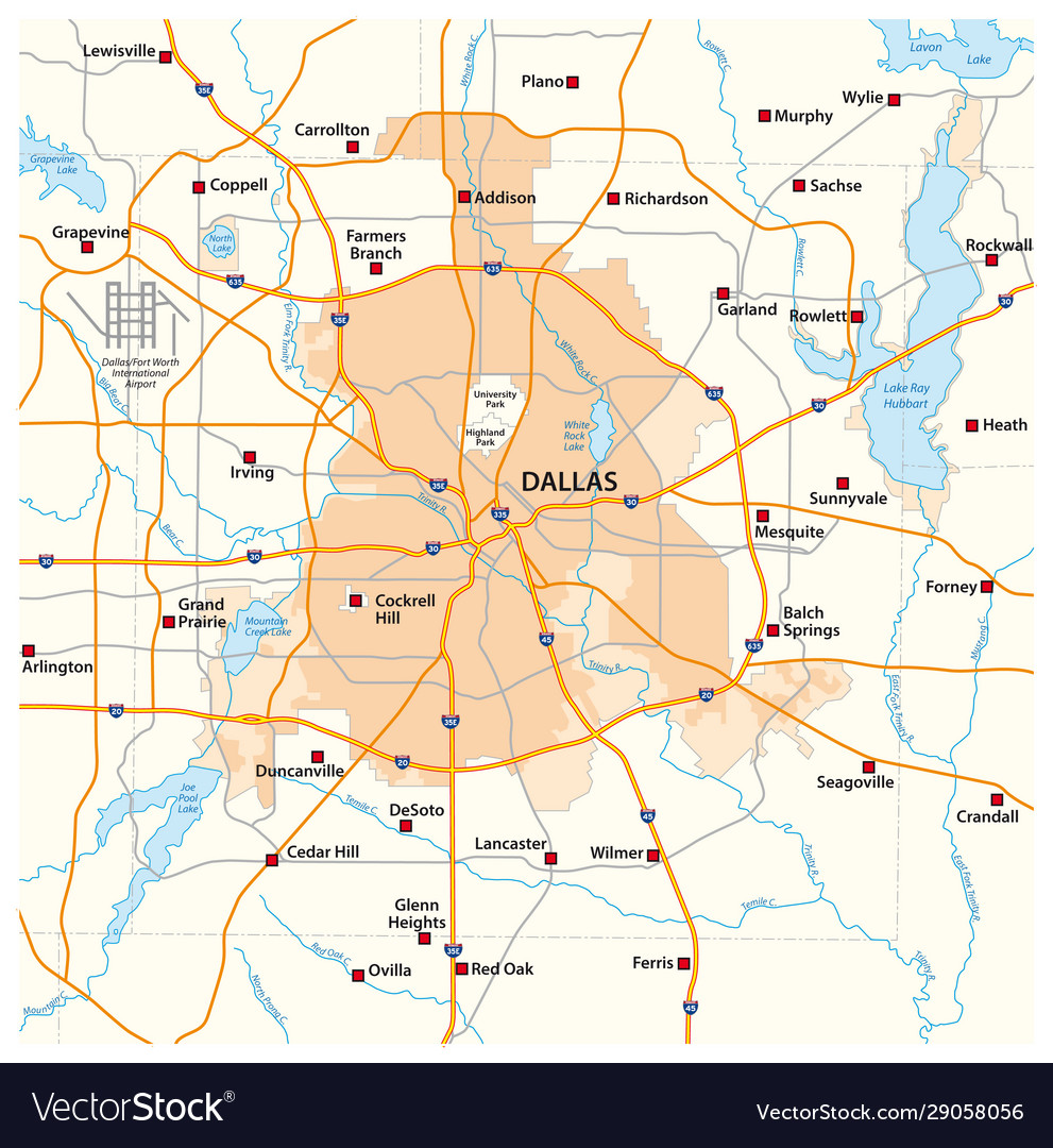 Map Of Dallas Texas Super Quality Www bharatagritech