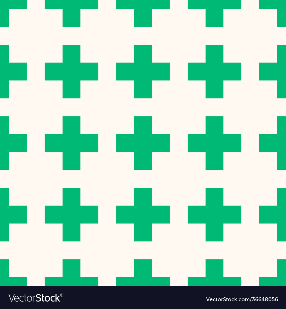 Seamless pattern repeating geometric elements vector image Seamless pattern repeating geometric elements
