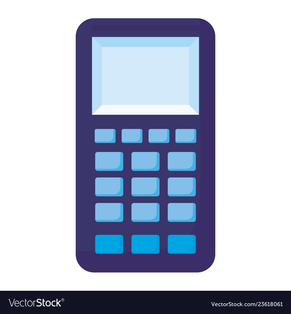 Dataphone device design Vector Image Dataphone device design