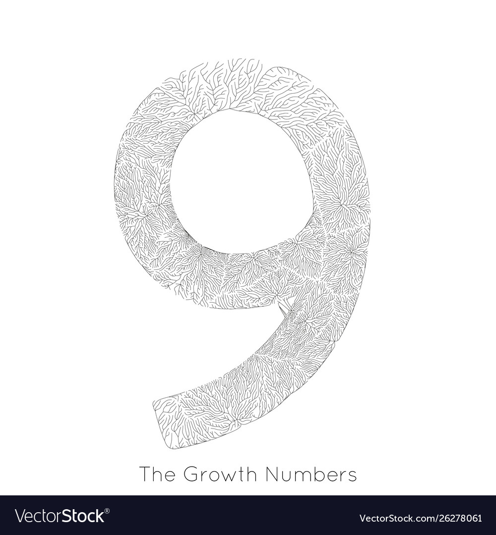 Generative branch growth number 9 lichen