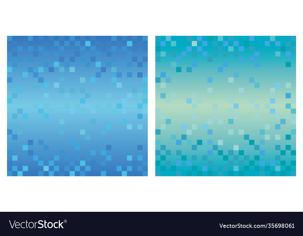 Set abstract backgrounds with polygon texture