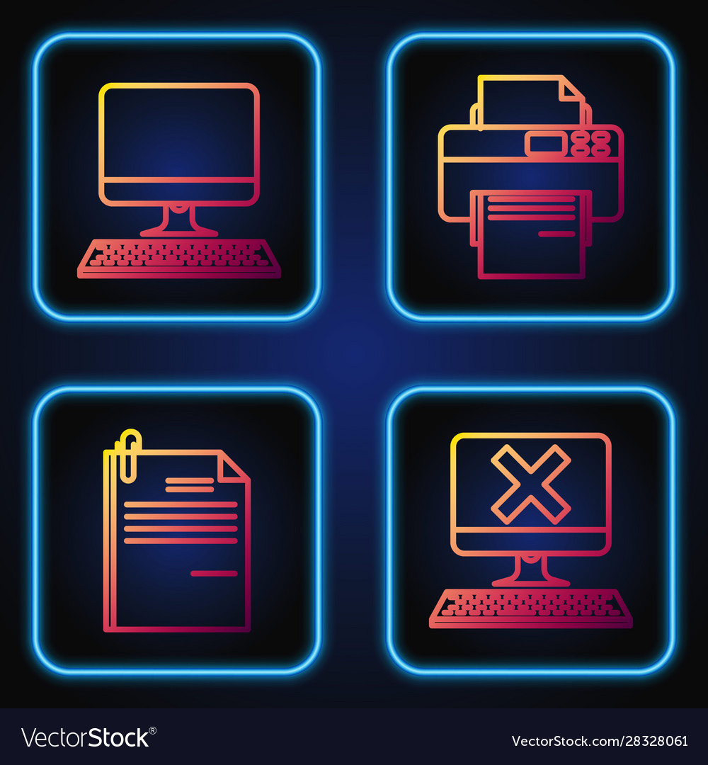 Zeilenrechner mit Tastatur und x-Marke-Datei einstellen vector image Zeilenrechner mit Tastatur und x-Marke-Datei einstellen