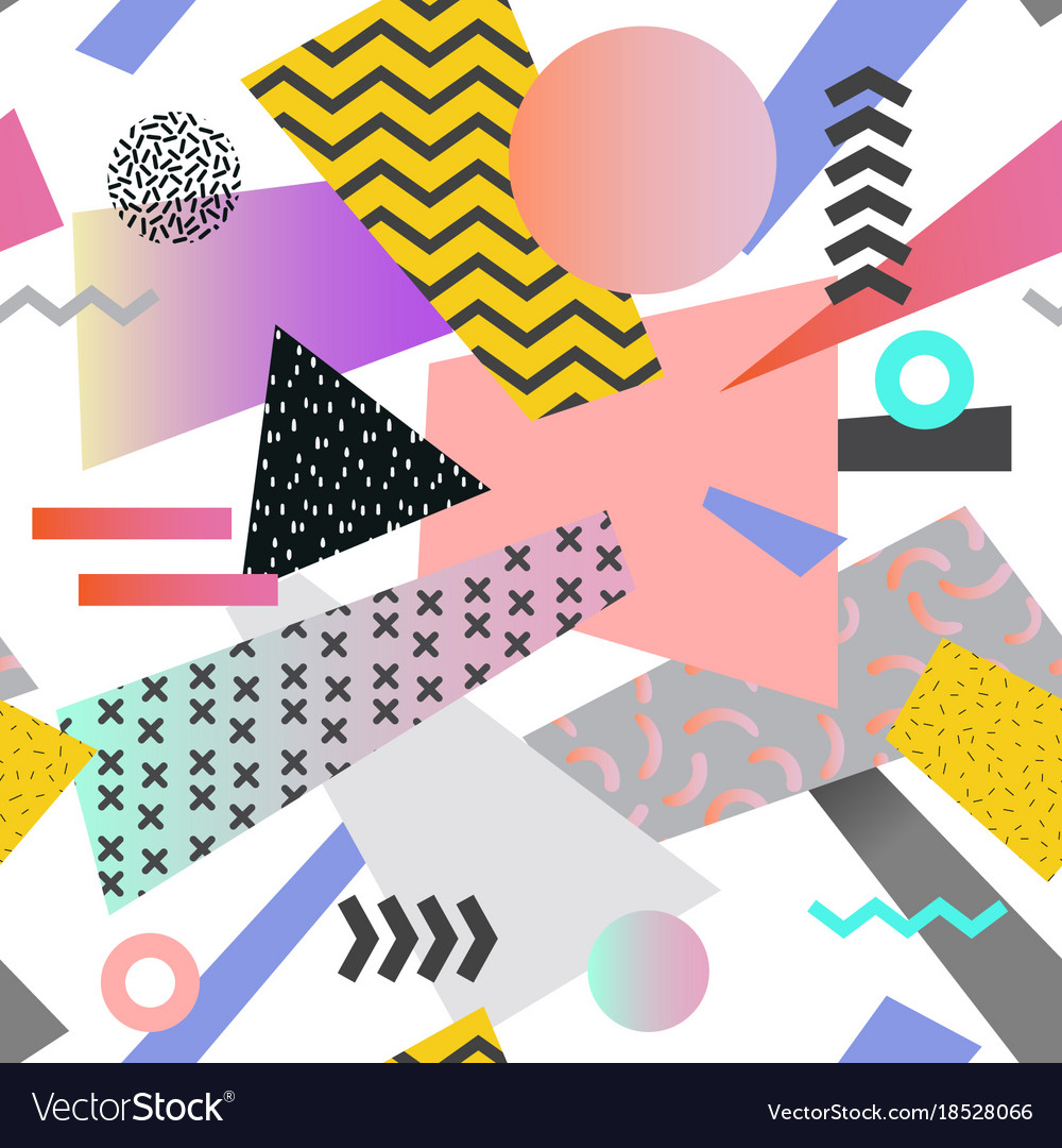 Memphis Geometric Pattern