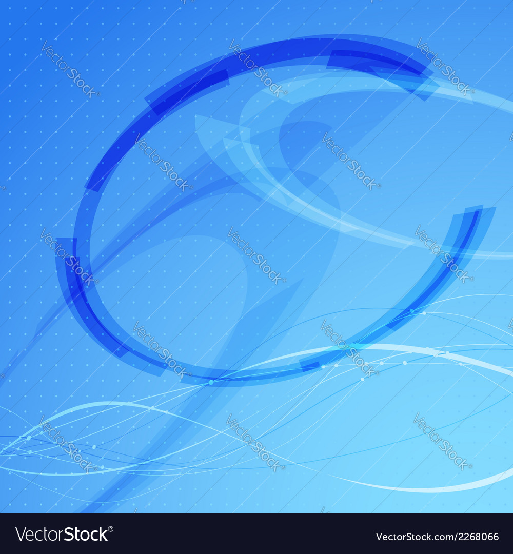 Modernistic bright circle element background