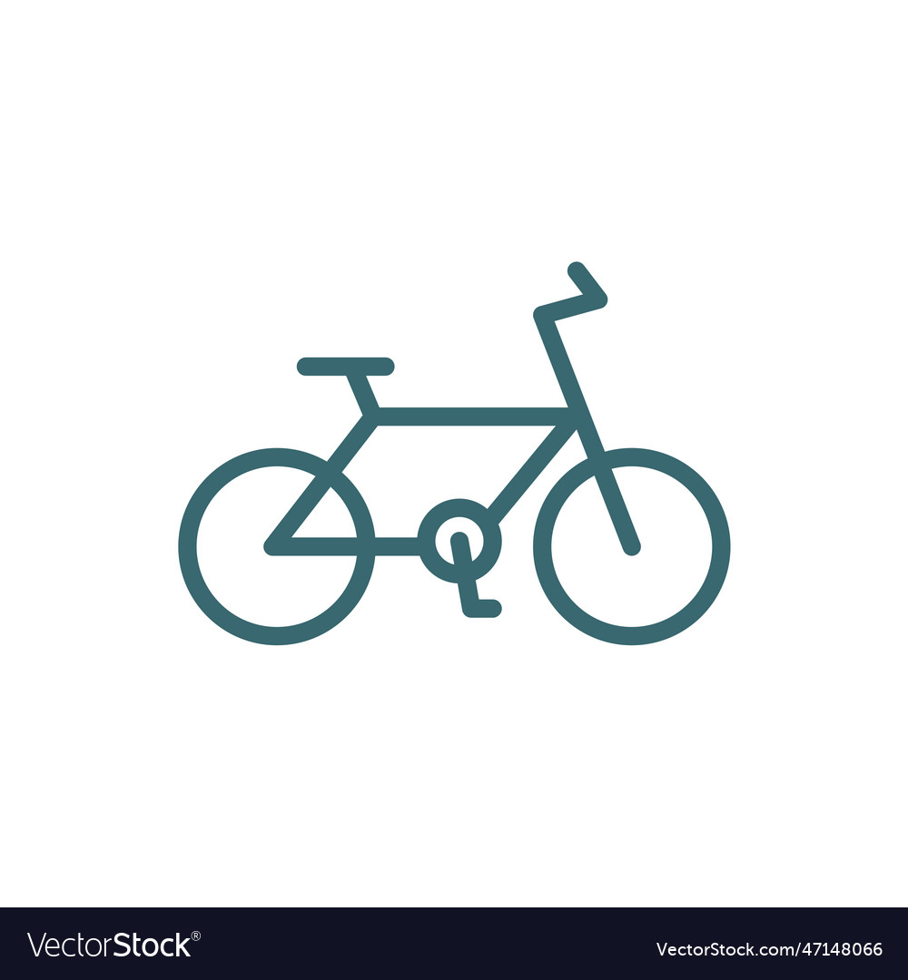 Race Bike Icon Thin Line Bike Icon From Royalty Free Vector