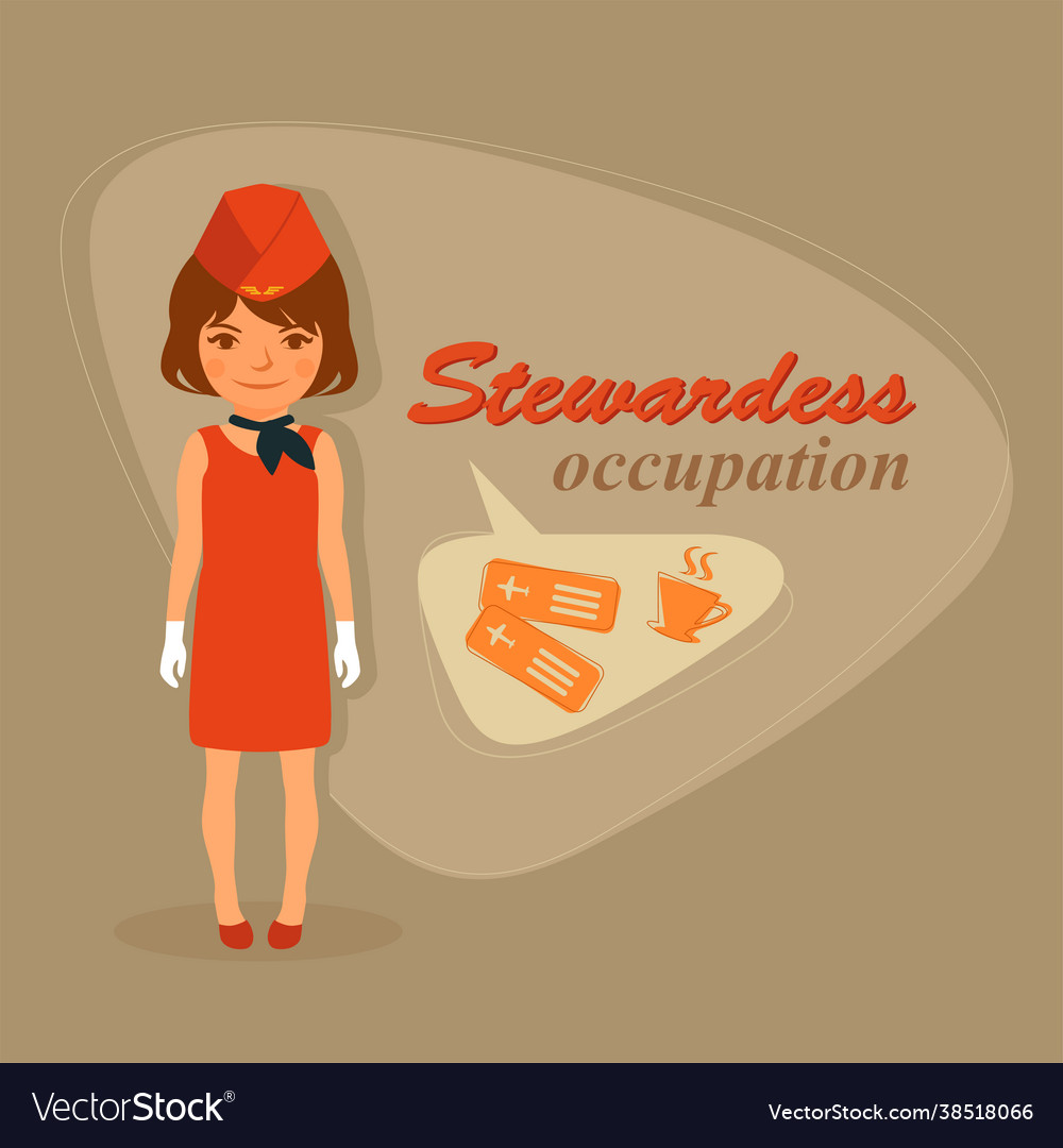 Stewardess Gastgeber