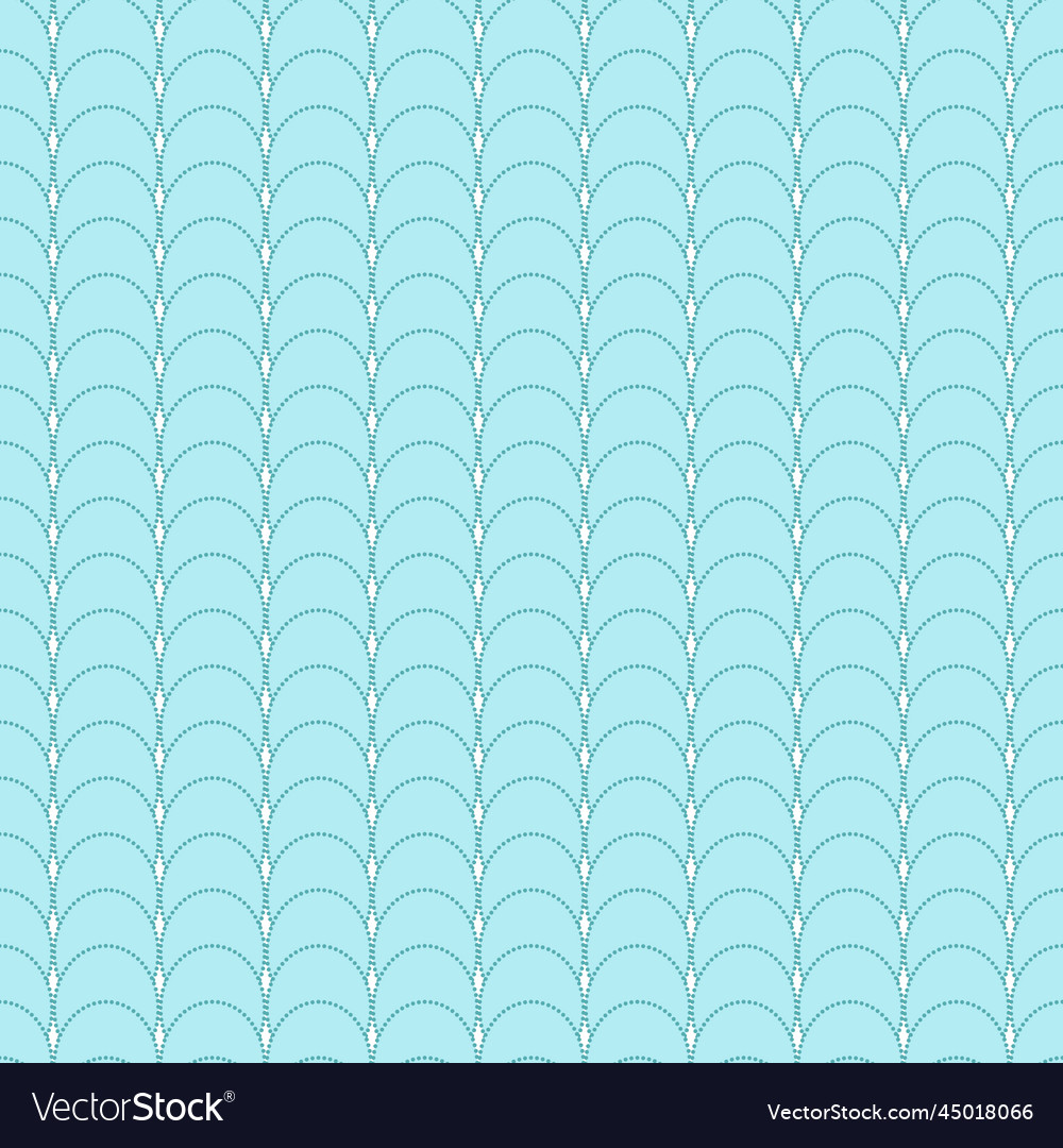 Teal geometric pattern design with circles