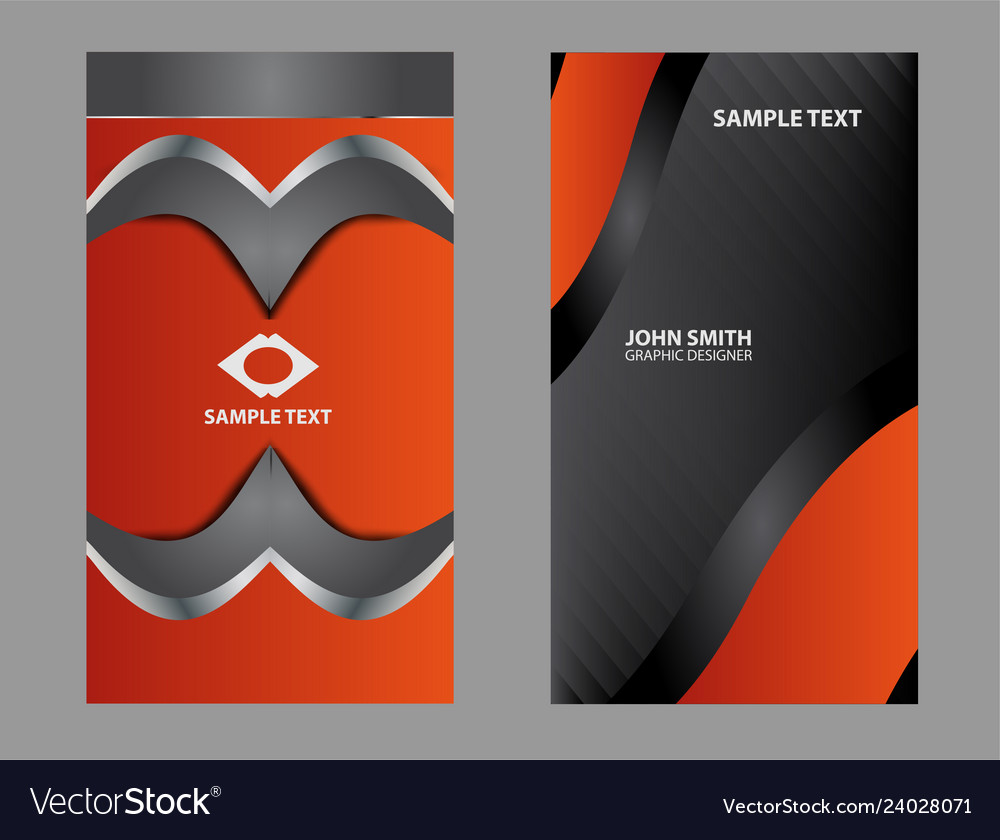 Abstract logo circular design elements set