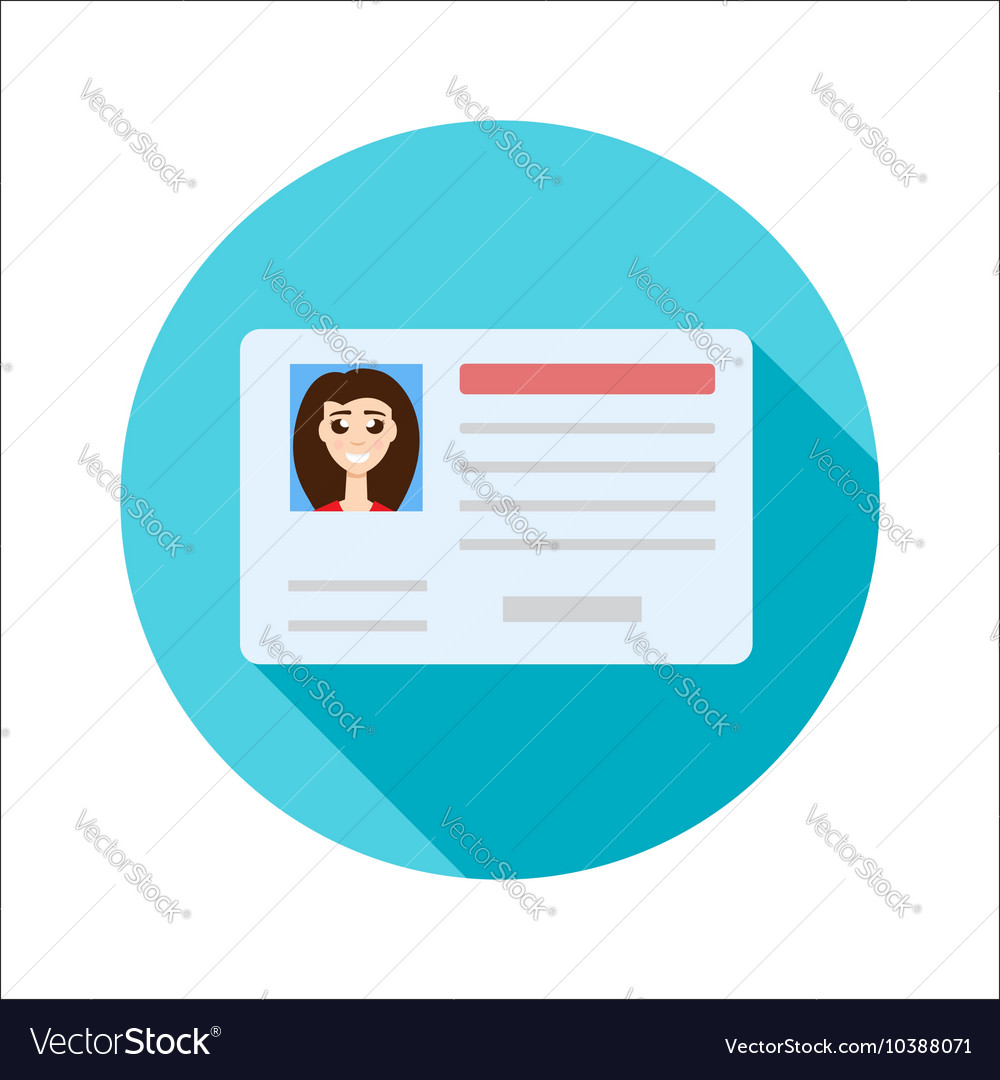 Car driver license woman