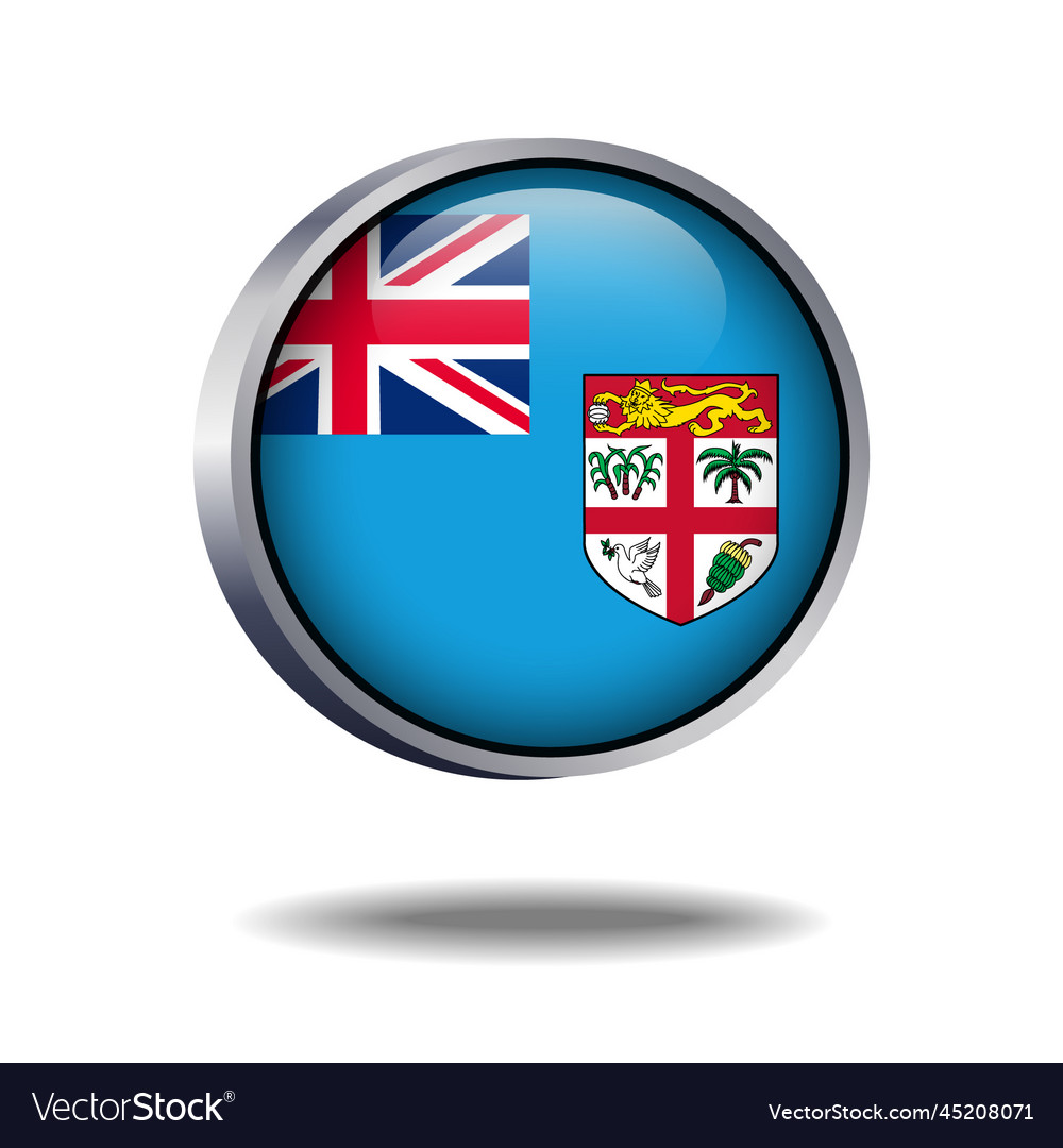 Fiji flag button