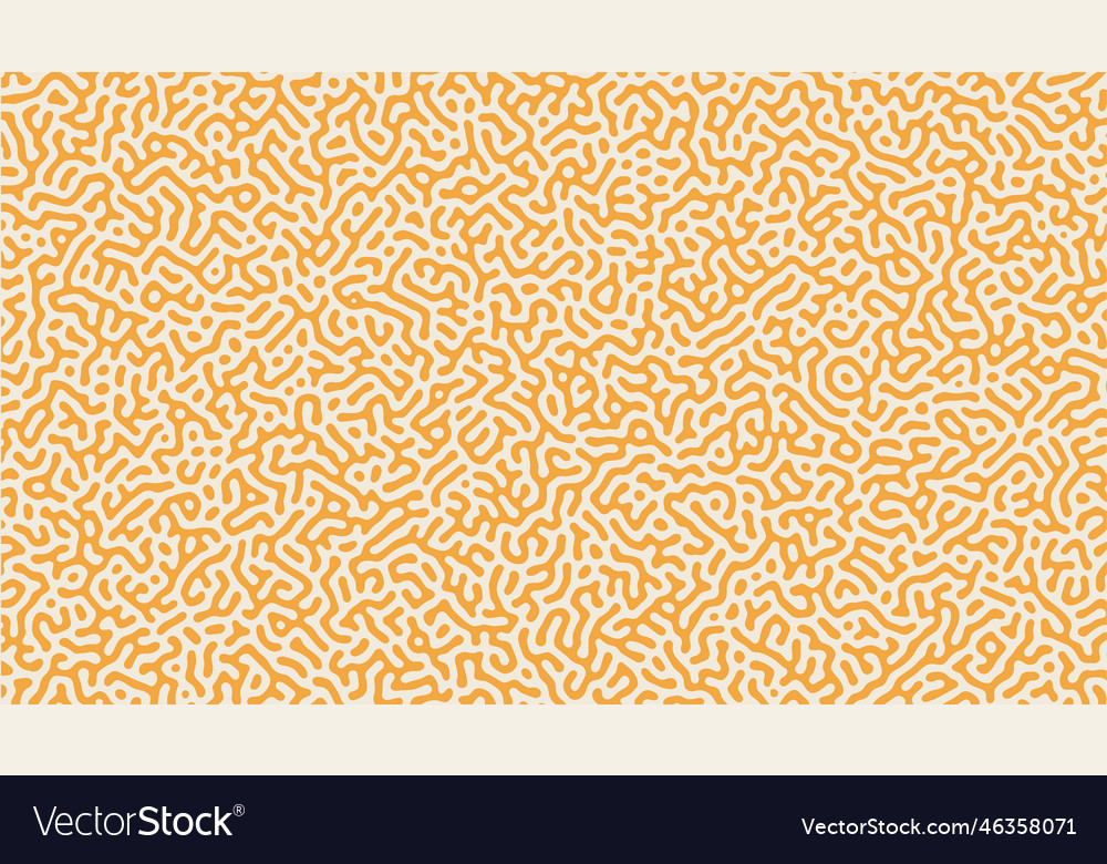 Irregular organic lines turing pattern background