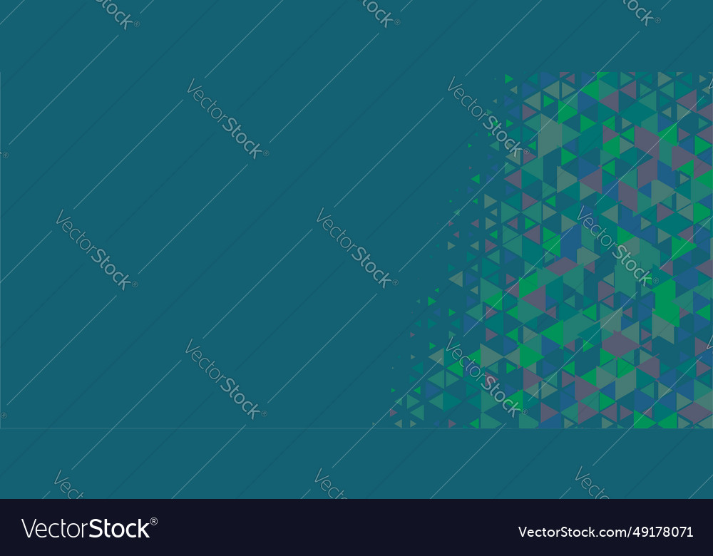 Multicolored abstract triangle background