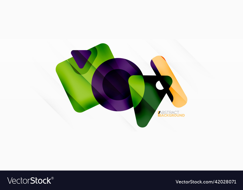 Primitive geometric shapes - line triangle