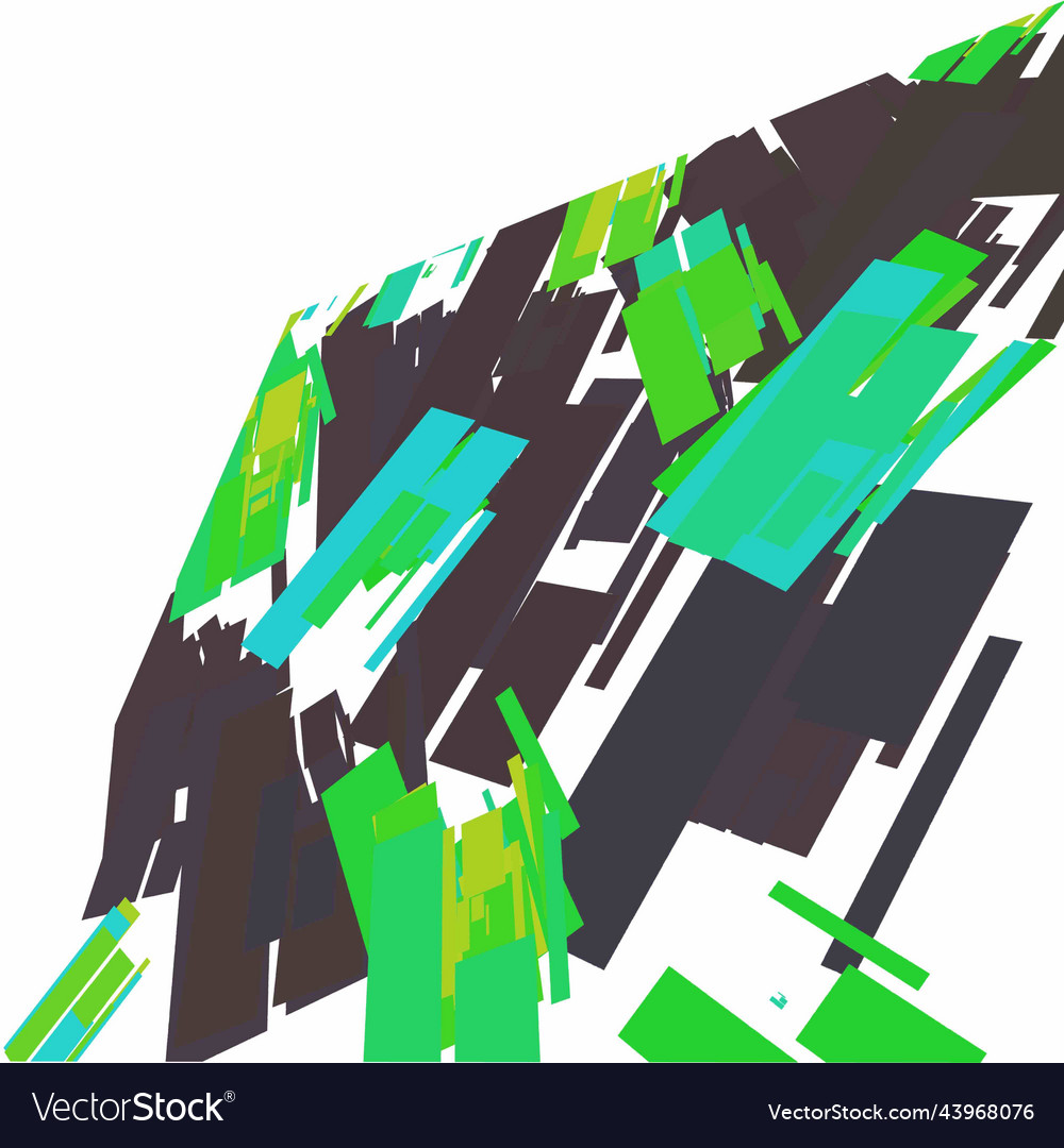 Design pattern square 3d
