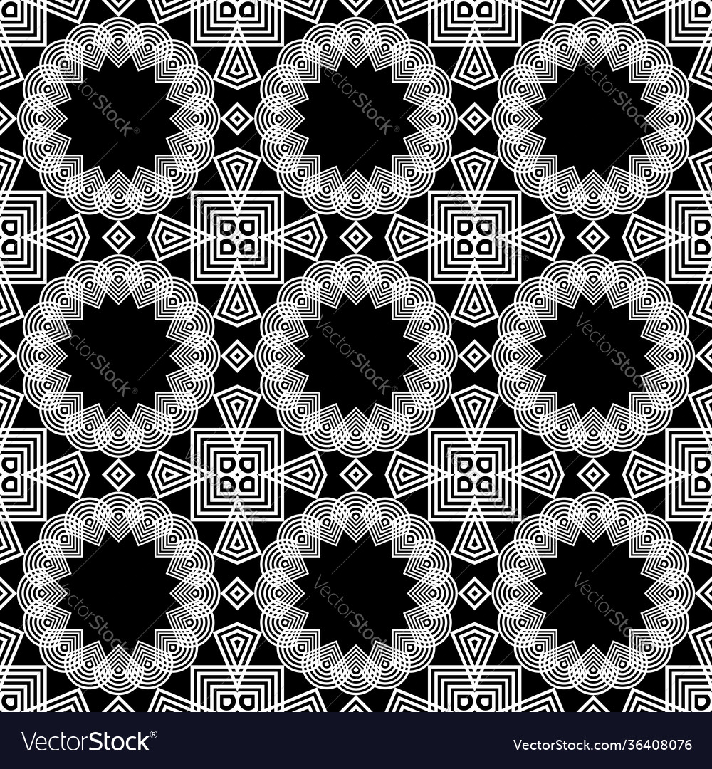 Design seamless decorative pattern Vector Image Design seamless decorative pattern