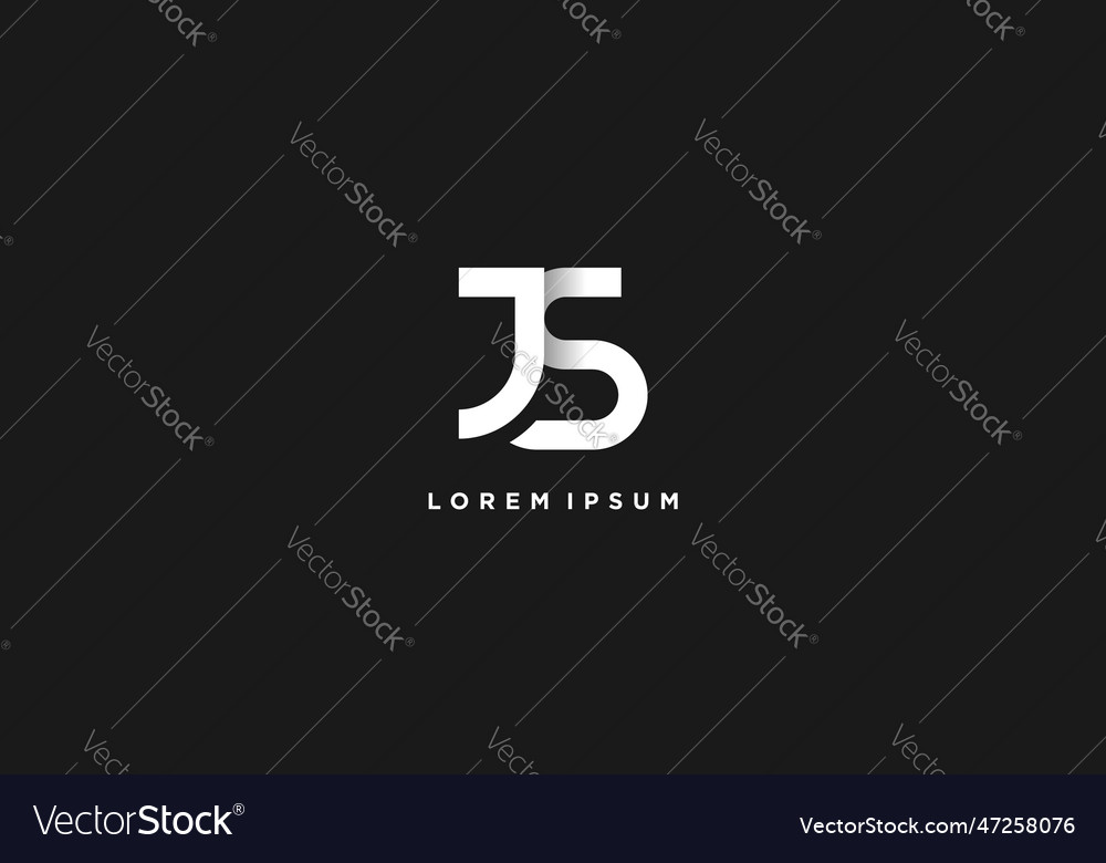 Letter j logo design with font combination