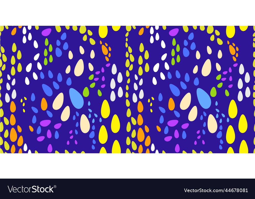 Abstract spotted seamless pattern with violet