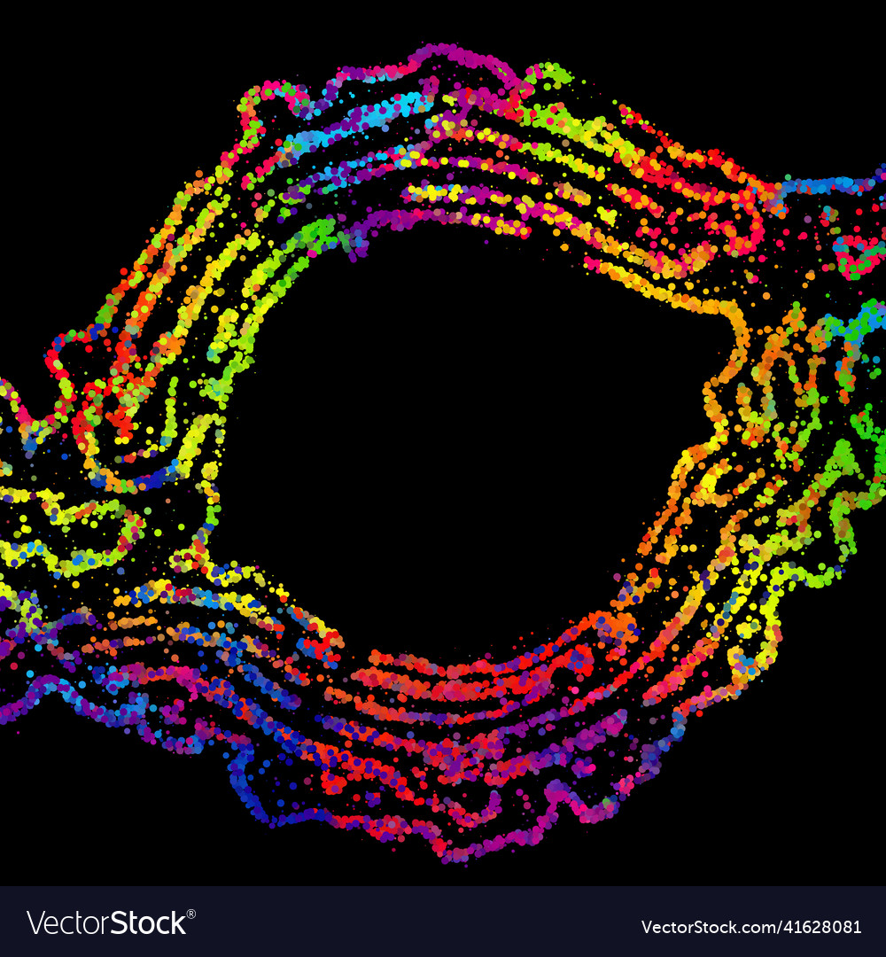 Bright abstract image in a modern style vector image Bright abstract image in a modern style