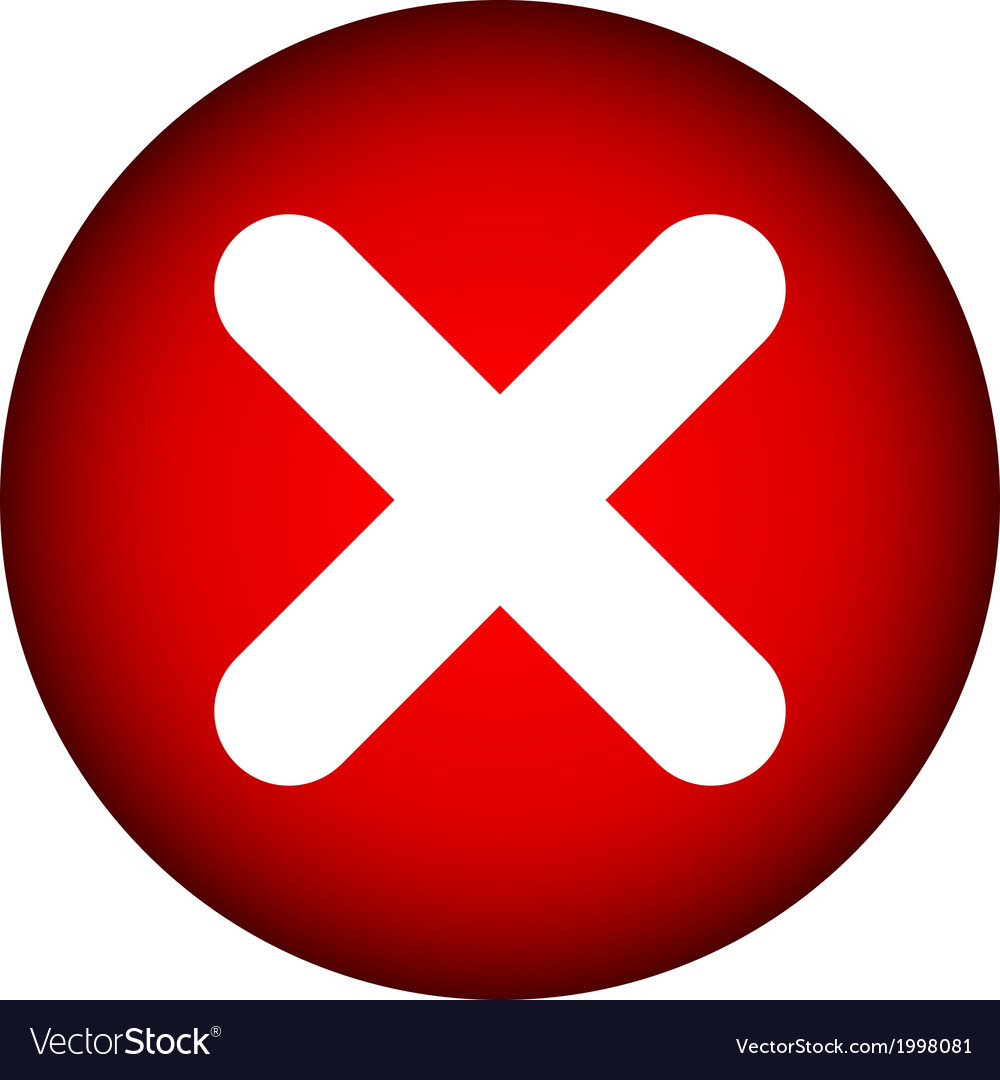 Delete Symbol Icon