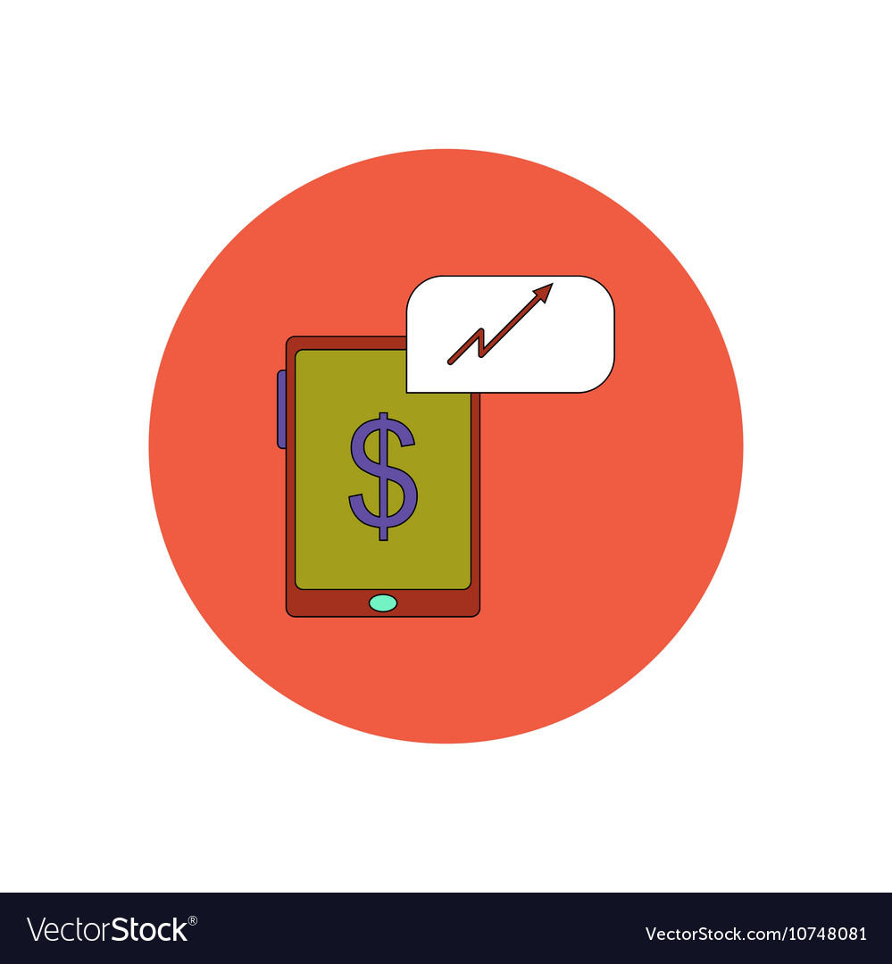 In flat design of progress