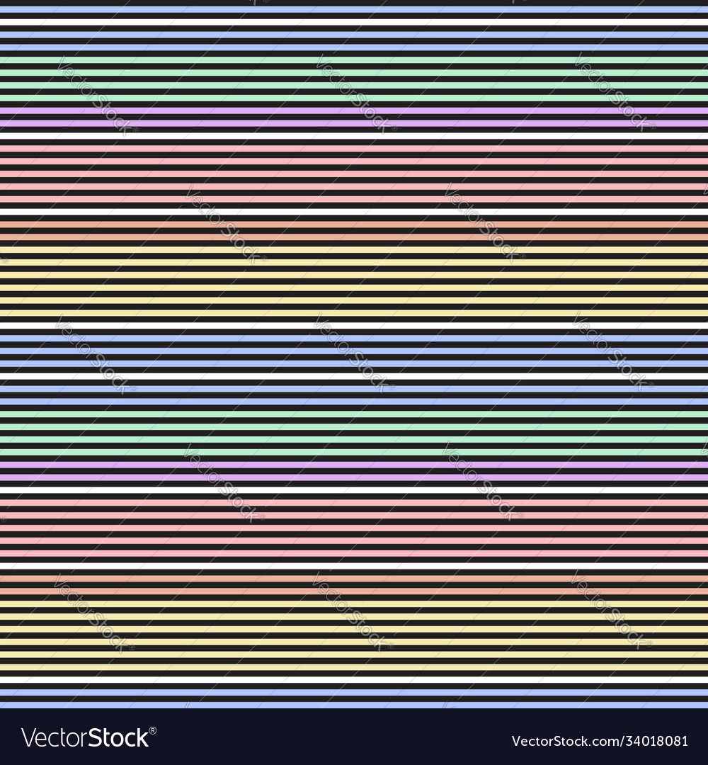 Rainbow stripe seamless pattern background