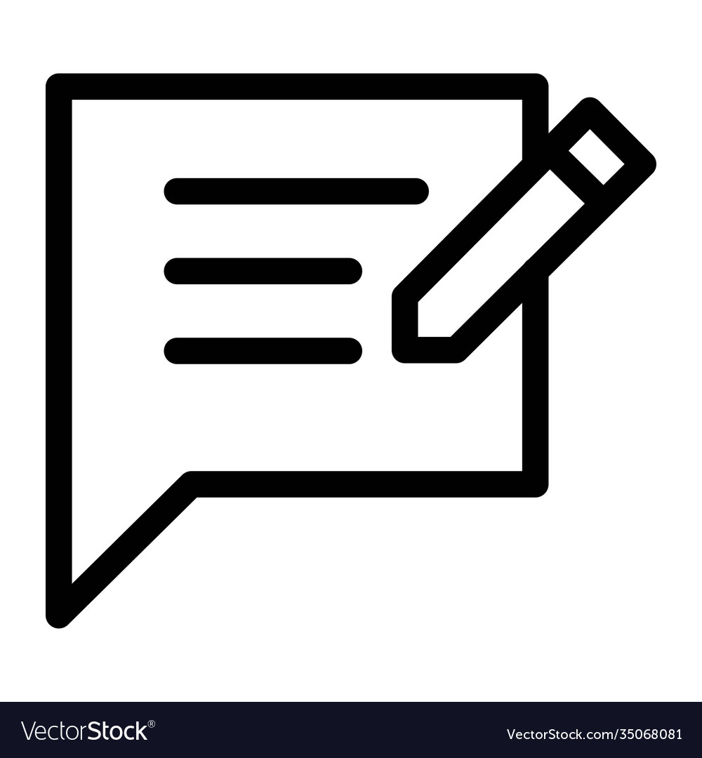 Speech bubble icon text message chatting texting