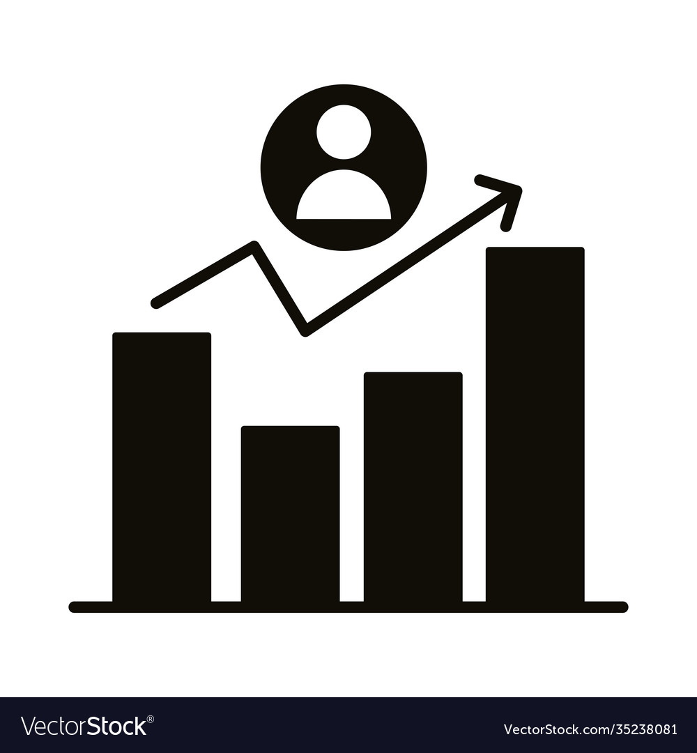 Statistics bars block style icon