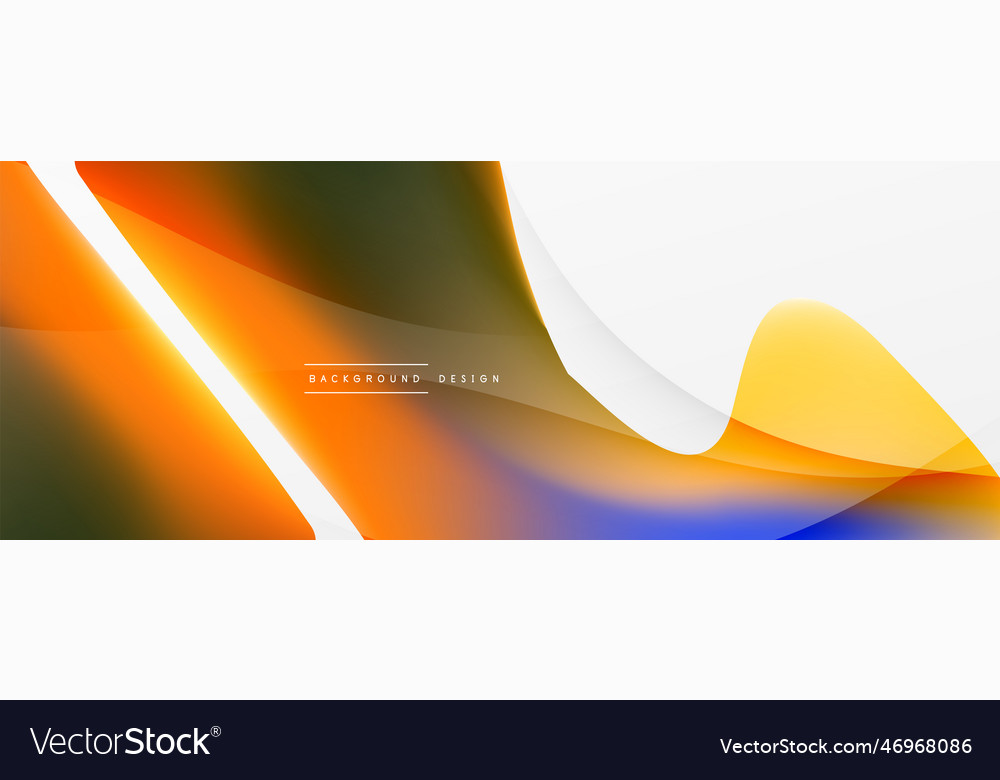 Abstract background fluid gradient color wave