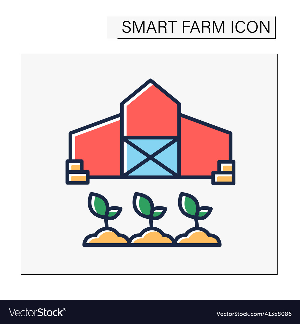 Barn color icon