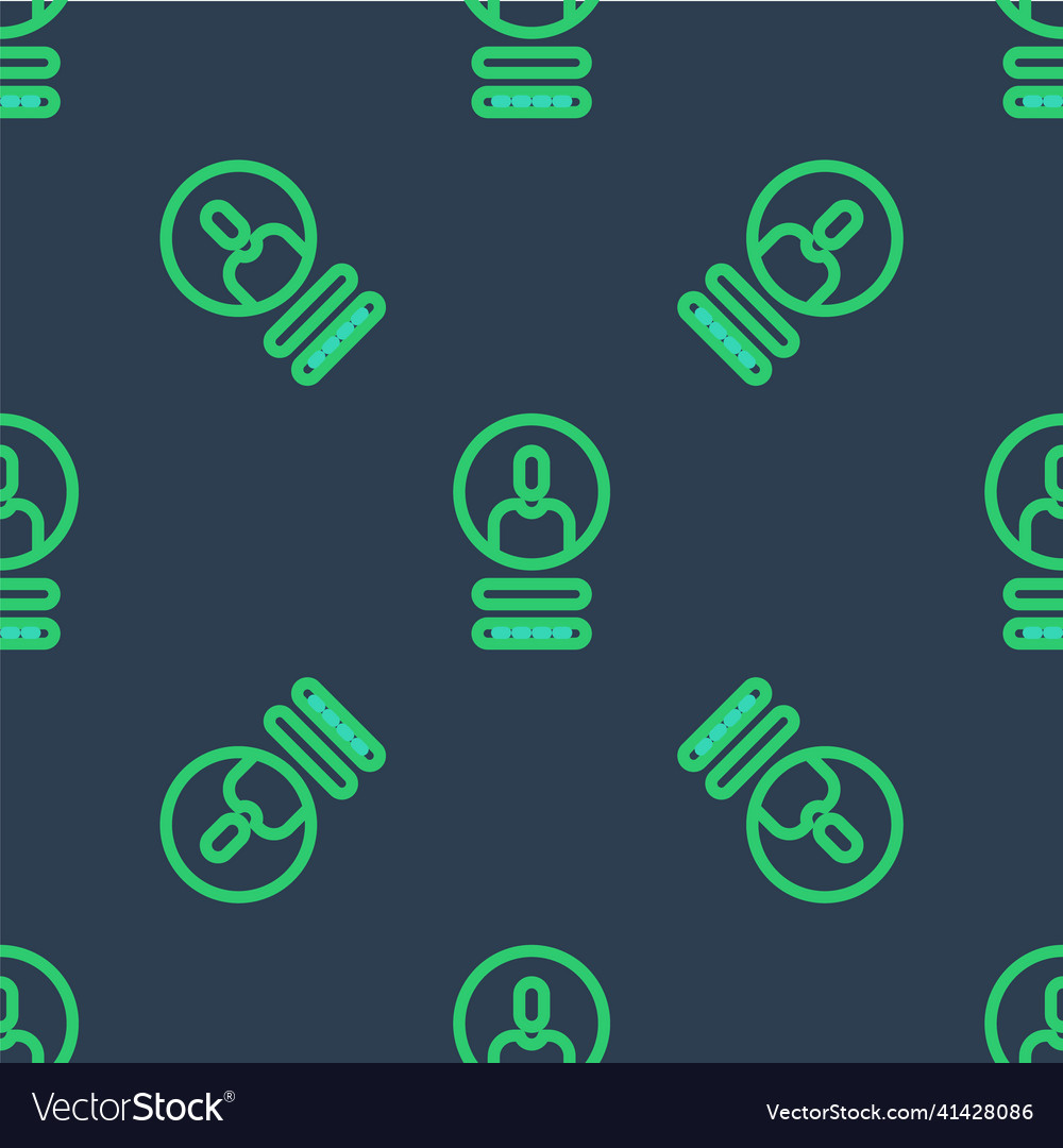 Line create account screen icon isolated seamless Vector Image Line create account screen icon isolated seamless