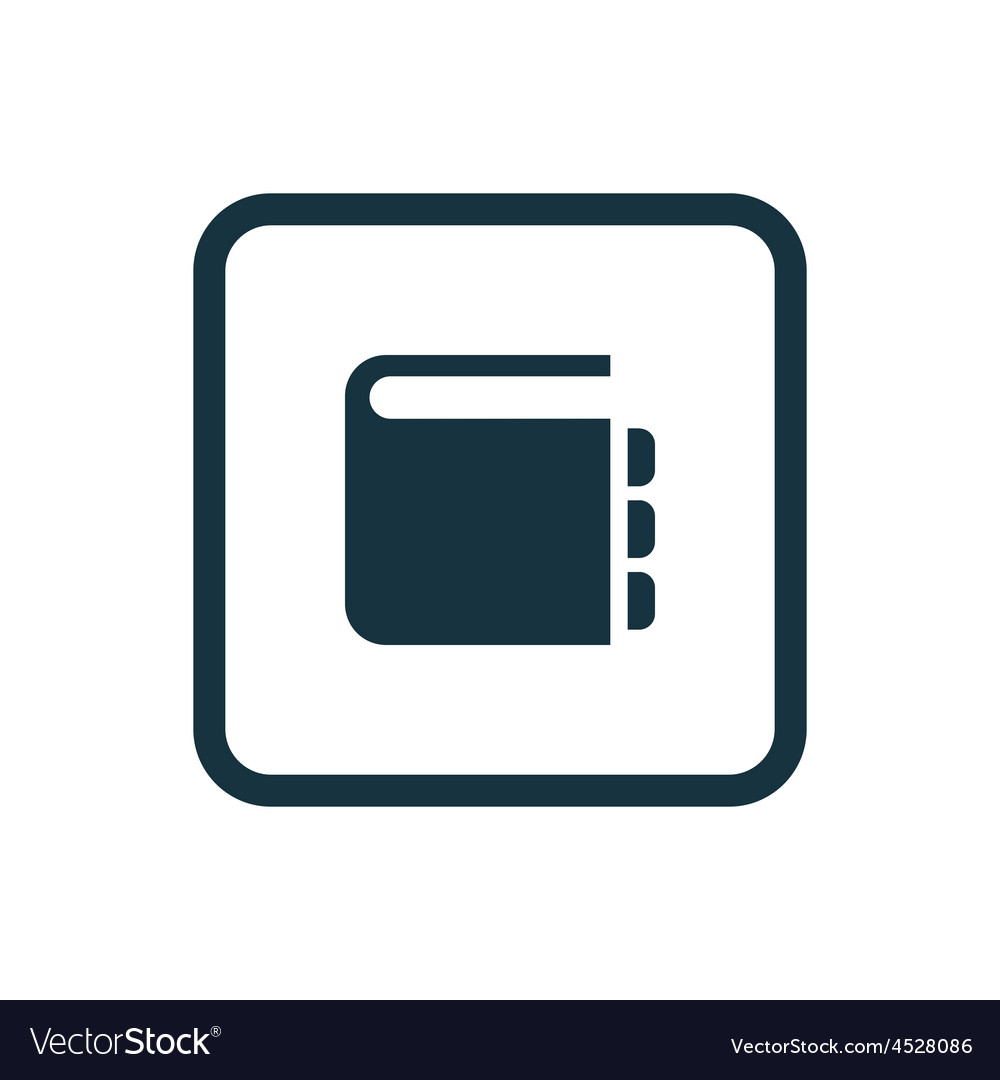 Rounded Notepad Icon